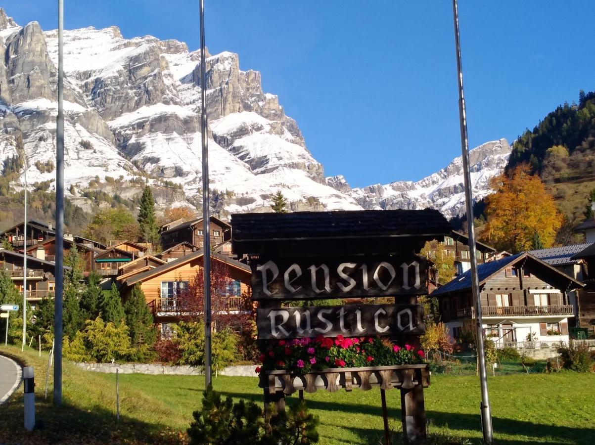B&B Chalet Rustica Inden, Leukerbad Exterior foto